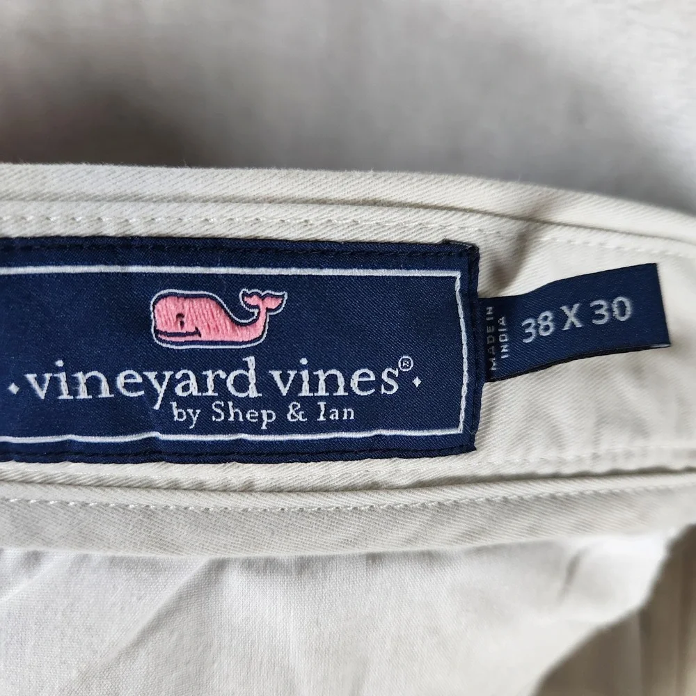 Vineyard‎ Vines Breaker Pants Men's Size 38x30 Classic Fit Khaki Chinos